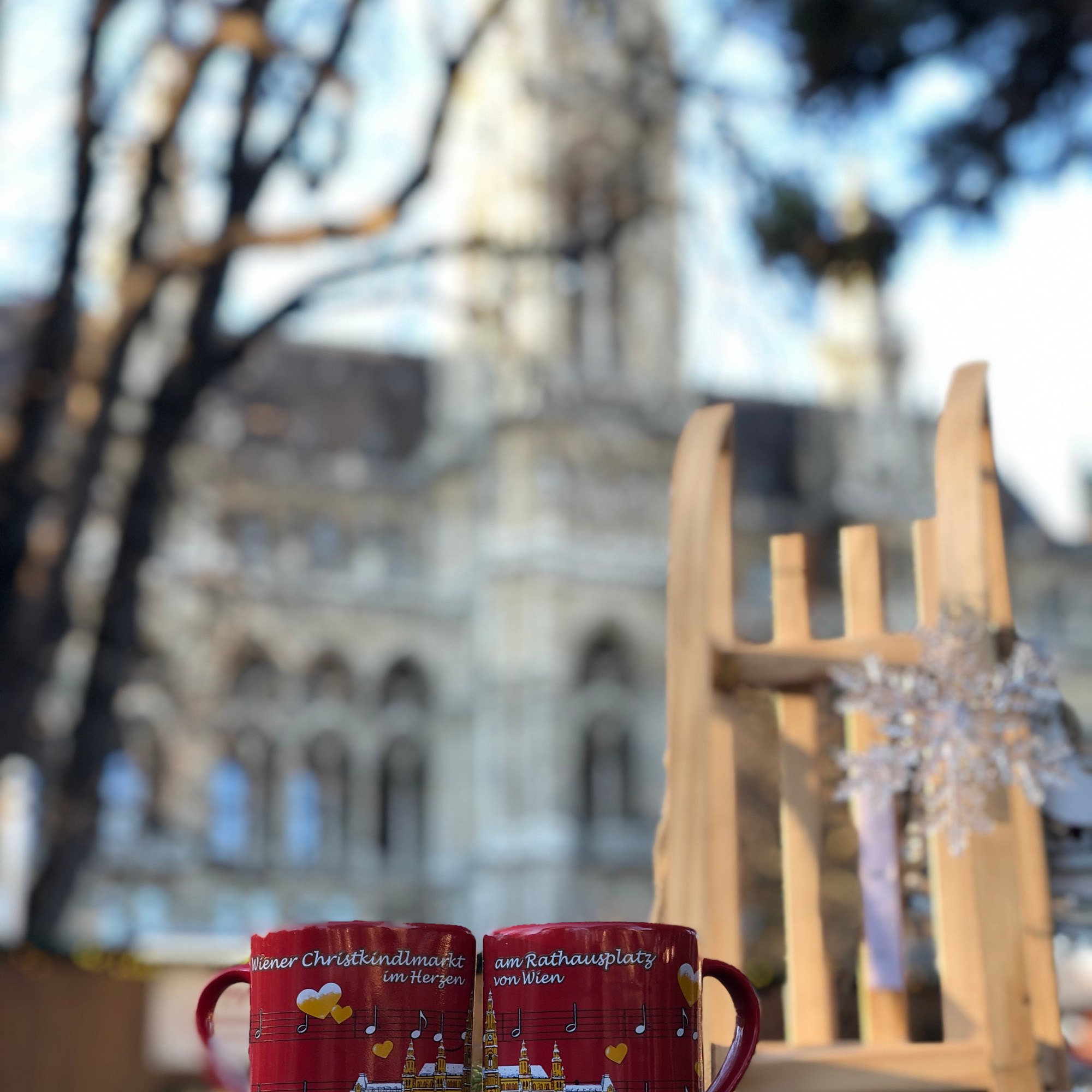 Punschtrinken, Rathausplatz Wien