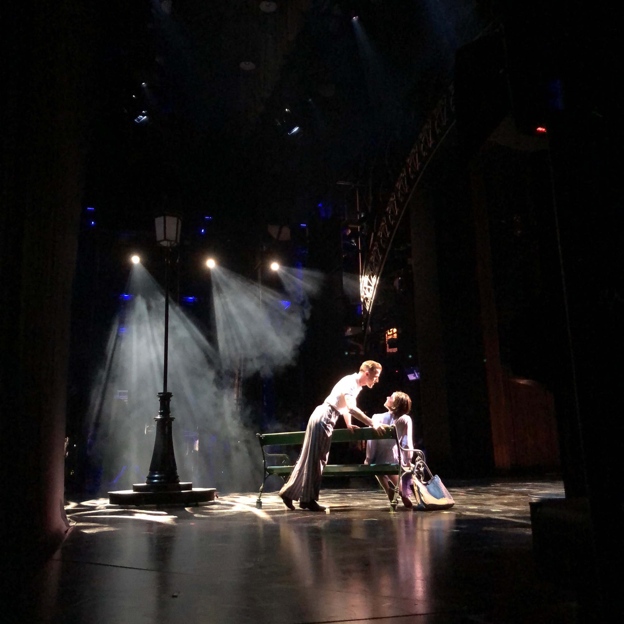 Backstage bei "Ein Amerikaner in Paris"